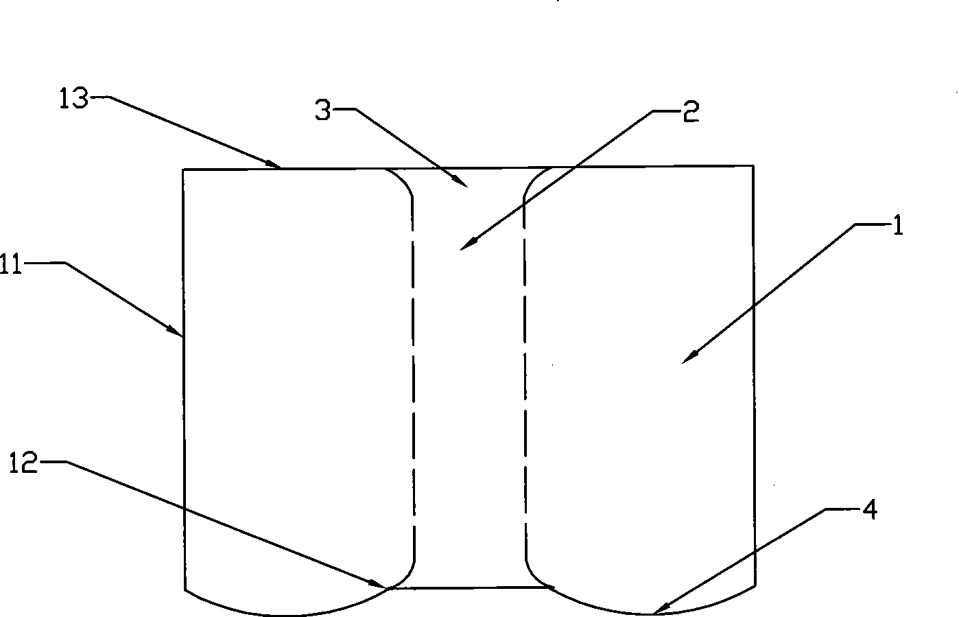 Light component for cast-in-situ hollow floor