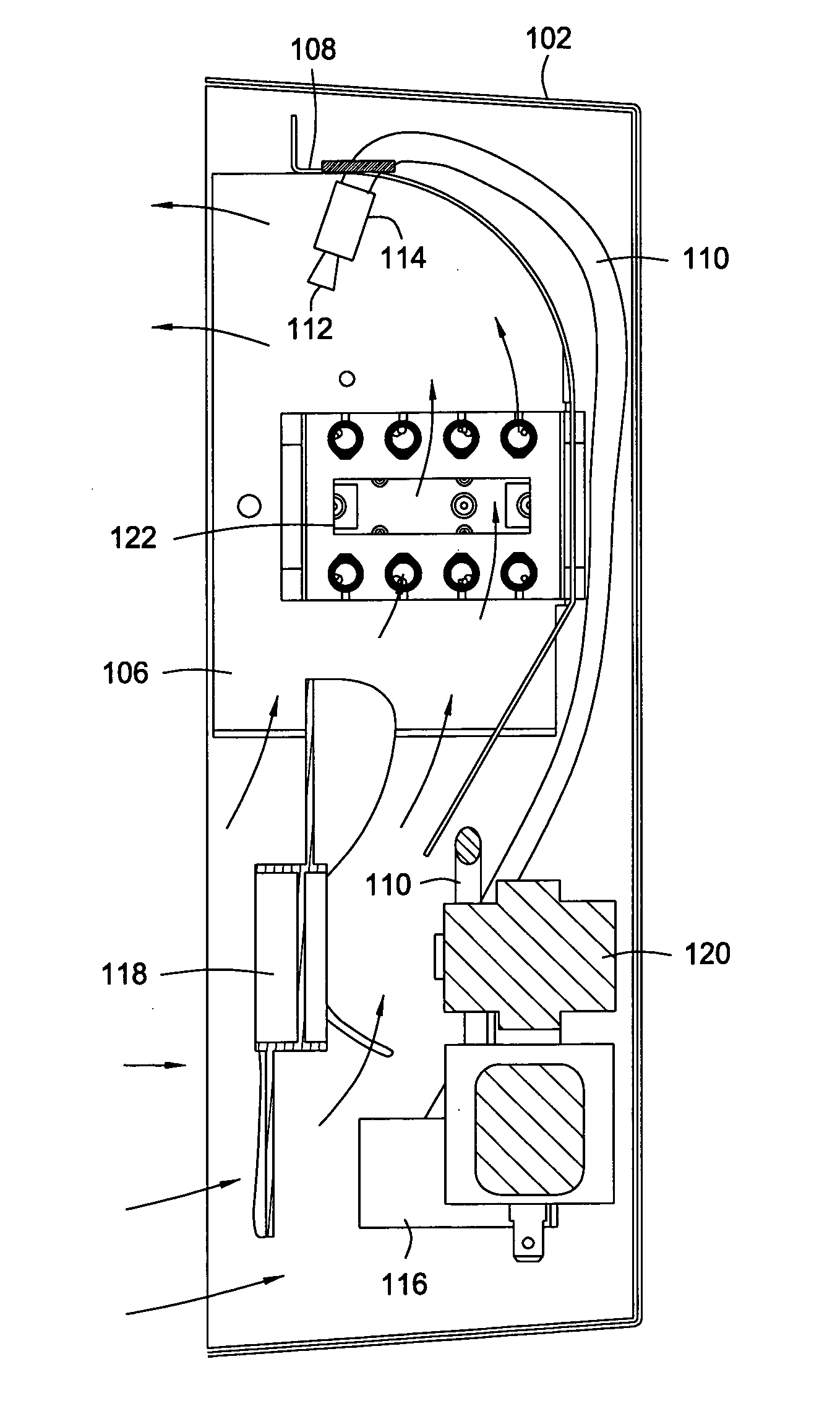 Fan forced electric unit that incorporates a low power cold plasma generator and method of making same