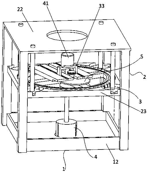 Auxiliary hole digging device for detecting roadbed solidity based on sand filling method