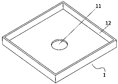 Auxiliary hole digging device for detecting roadbed solidity based on sand filling method