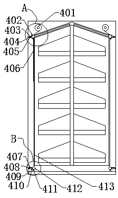 A crop planting rack