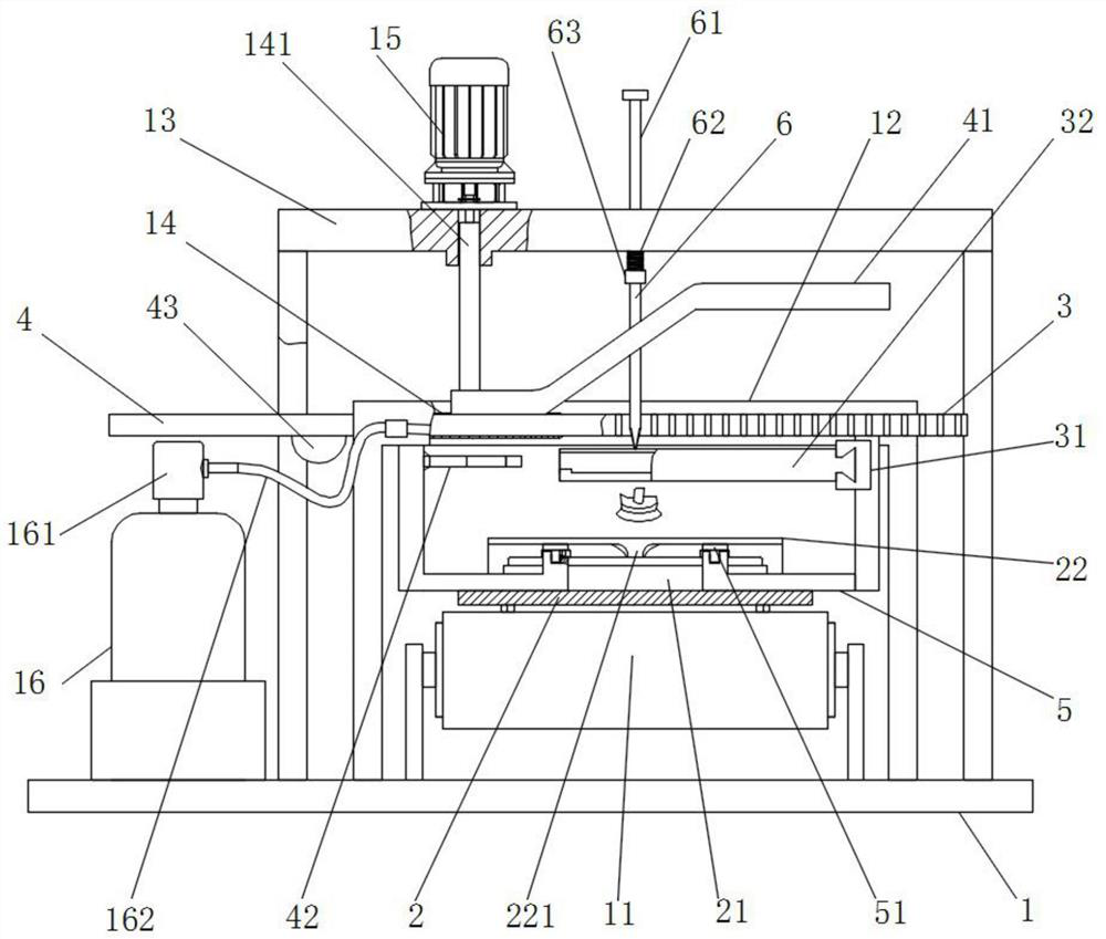 Mobile phone film pasting device