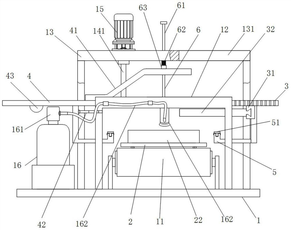 Mobile phone film pasting device