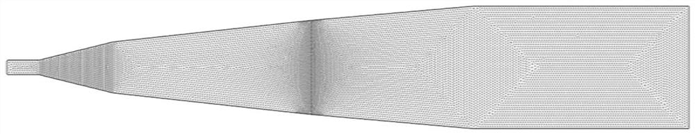 Numerical simulation method for analyzing energy dissipation effect of flood diversion tunnel outlet stilling basin