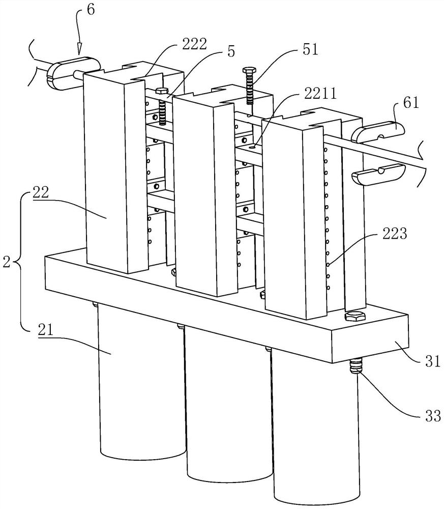 Coastal city building foundation multilayer reinforcing structure