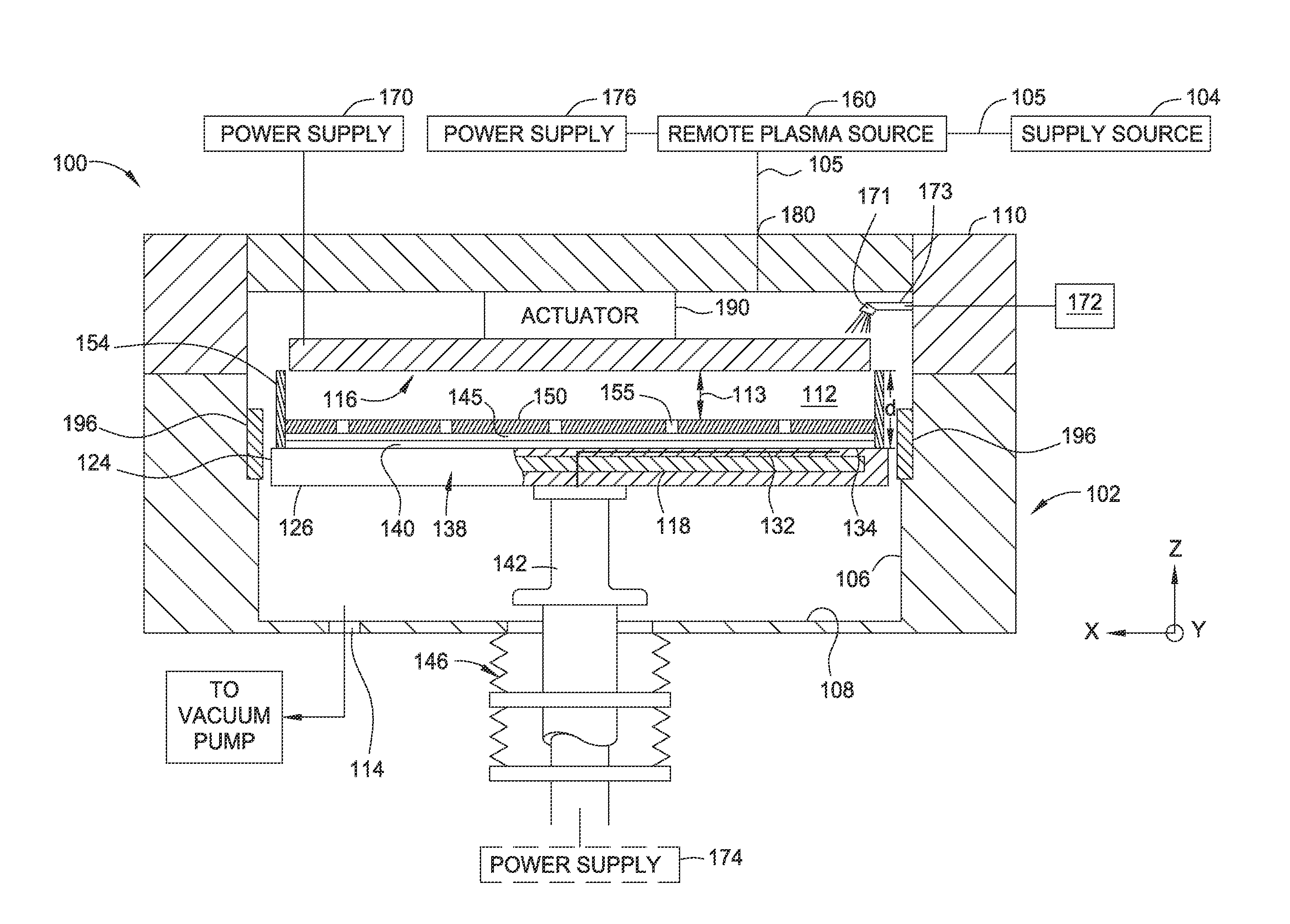 Immersion field guided exposure and post-exposure bake process