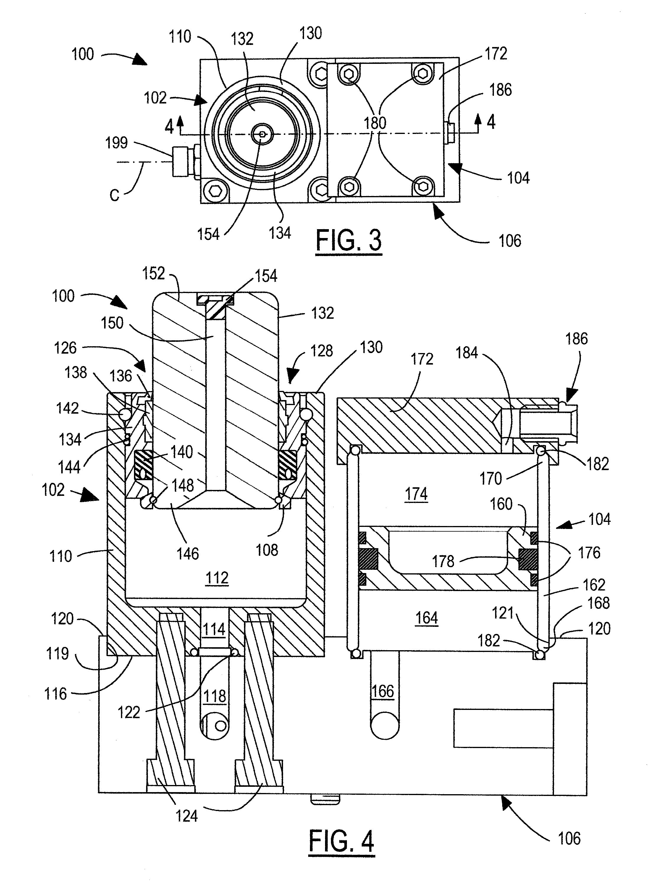 Press-driven tool actuation system