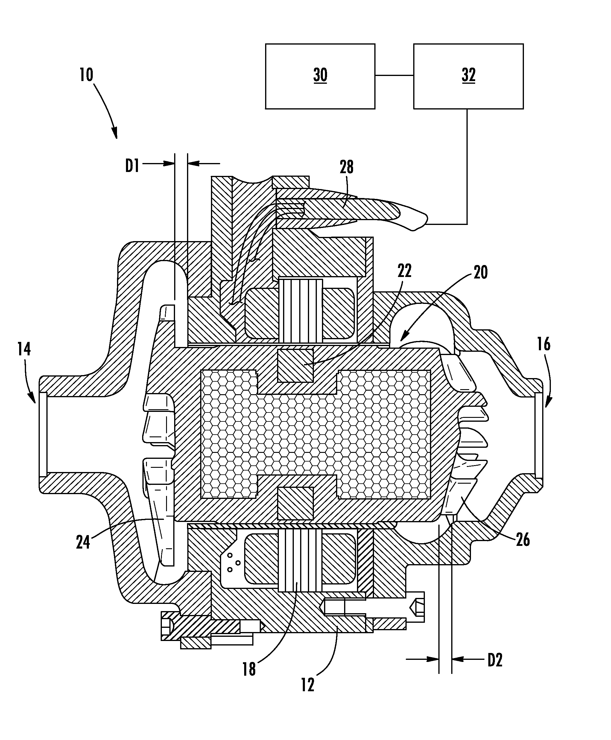 Method for physiologic control of a continuous flow total artificial heart