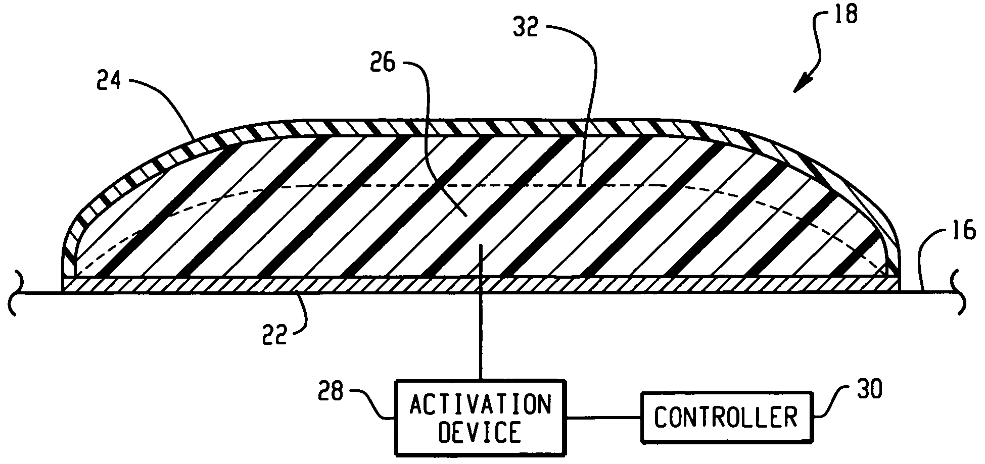 On demand morphable automotive body moldings and surfaces