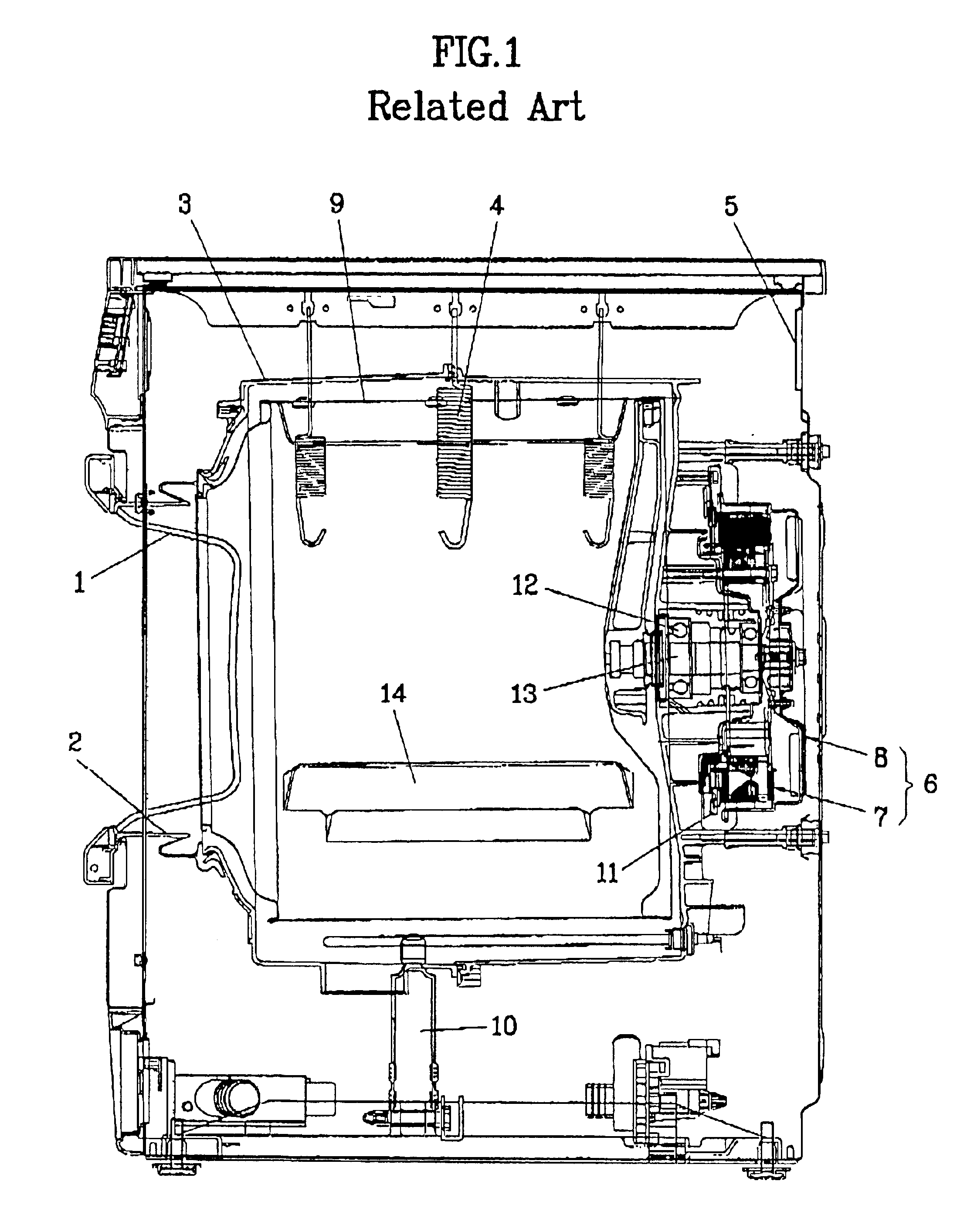 Method for controlling washing in washing machine