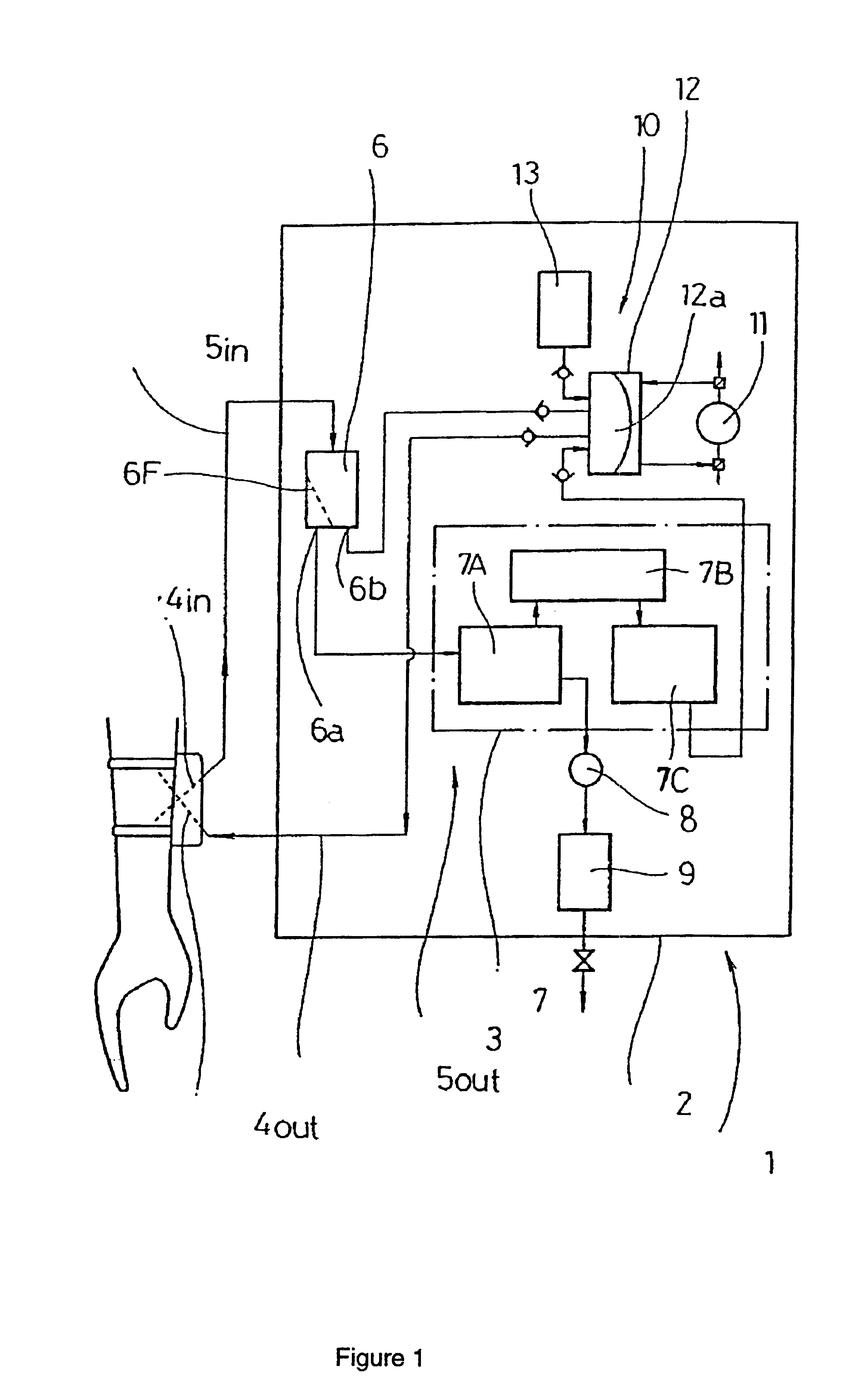 Artificial kidney and an insertion guide used therein