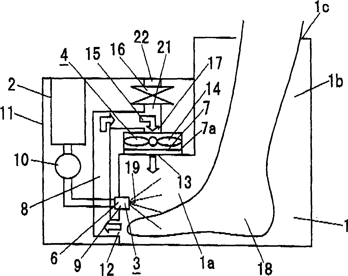 Warm bath apparatus