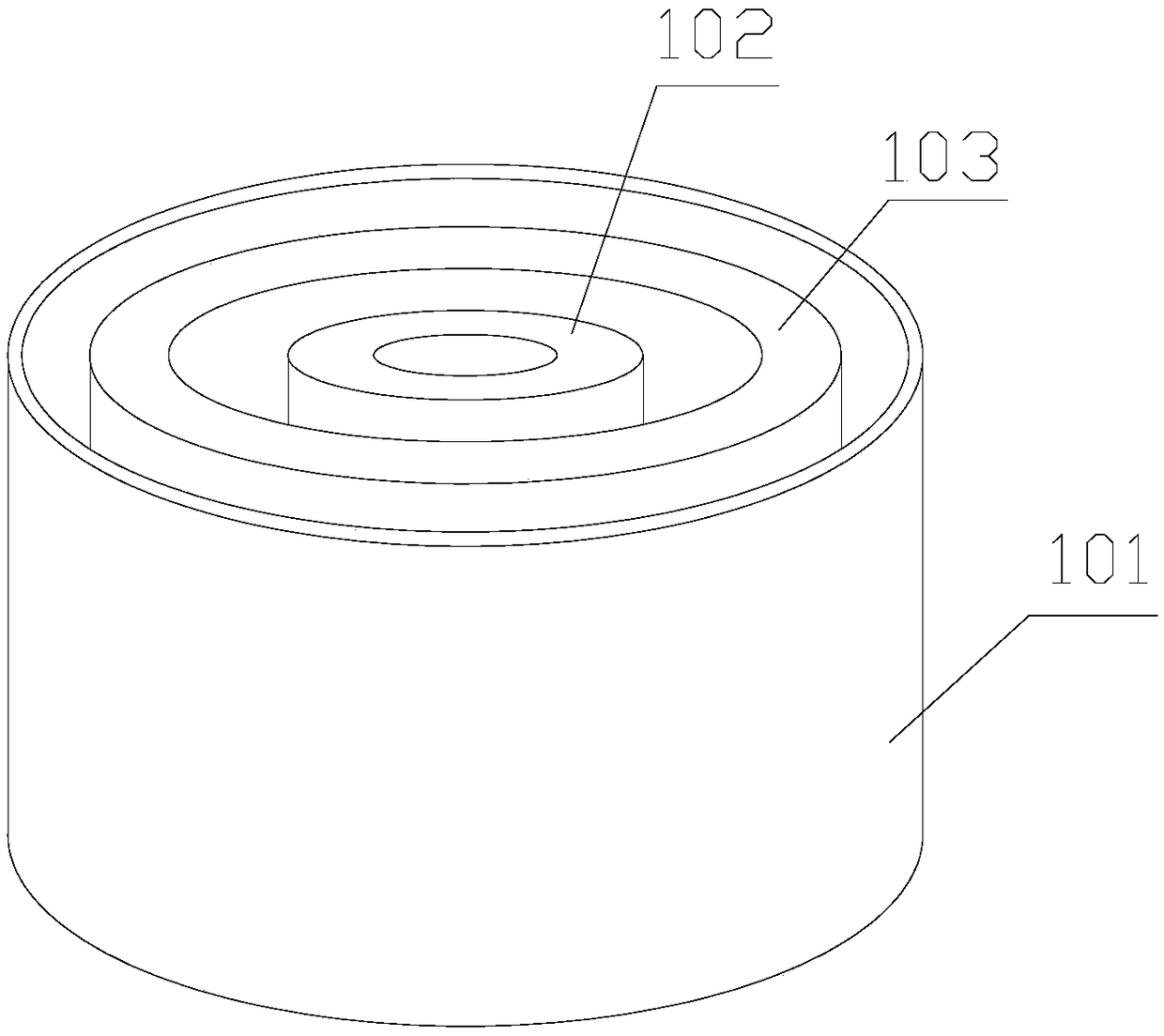 Device and process for controlling heating temperature field to purify and prepare polycrystalline silicon