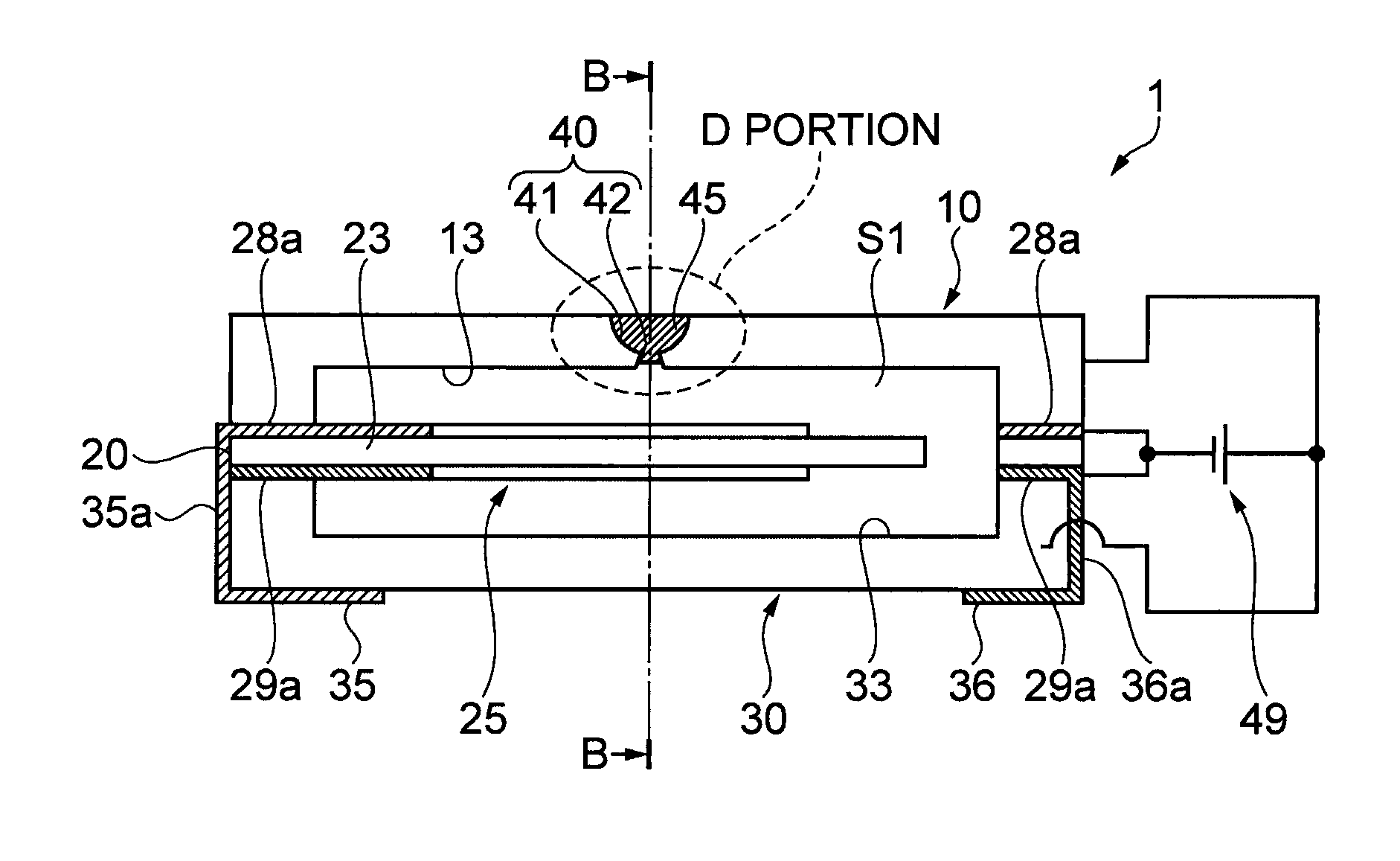 Package for electronic component, piezoelectric device and manufacturing method thereof