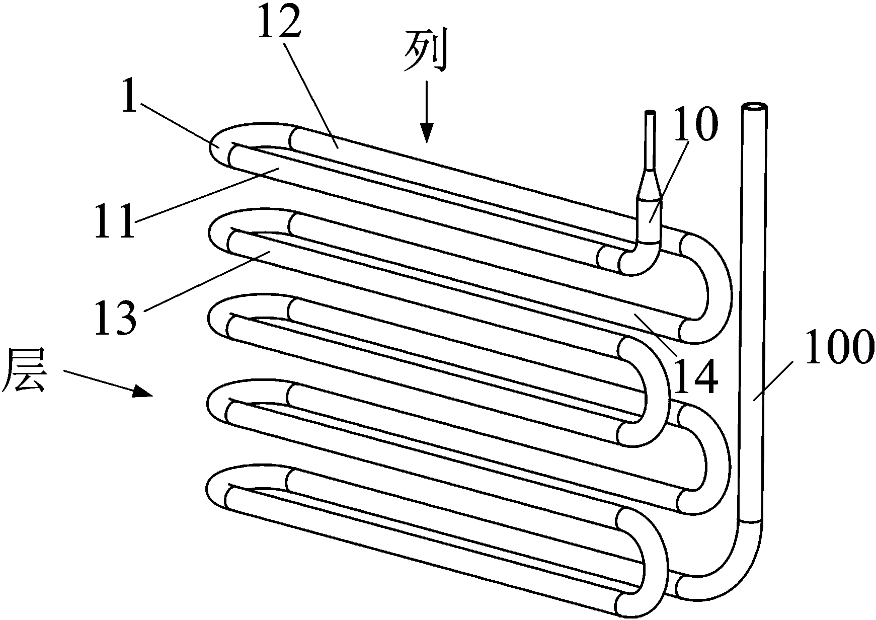 Fin evaporator and electric refrigerator adopting fin evaporator