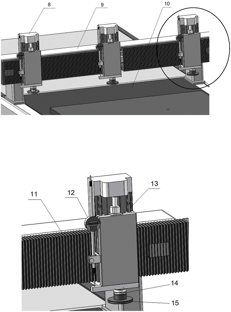 Automatic honeycomb sheet weight and thickness measuring method