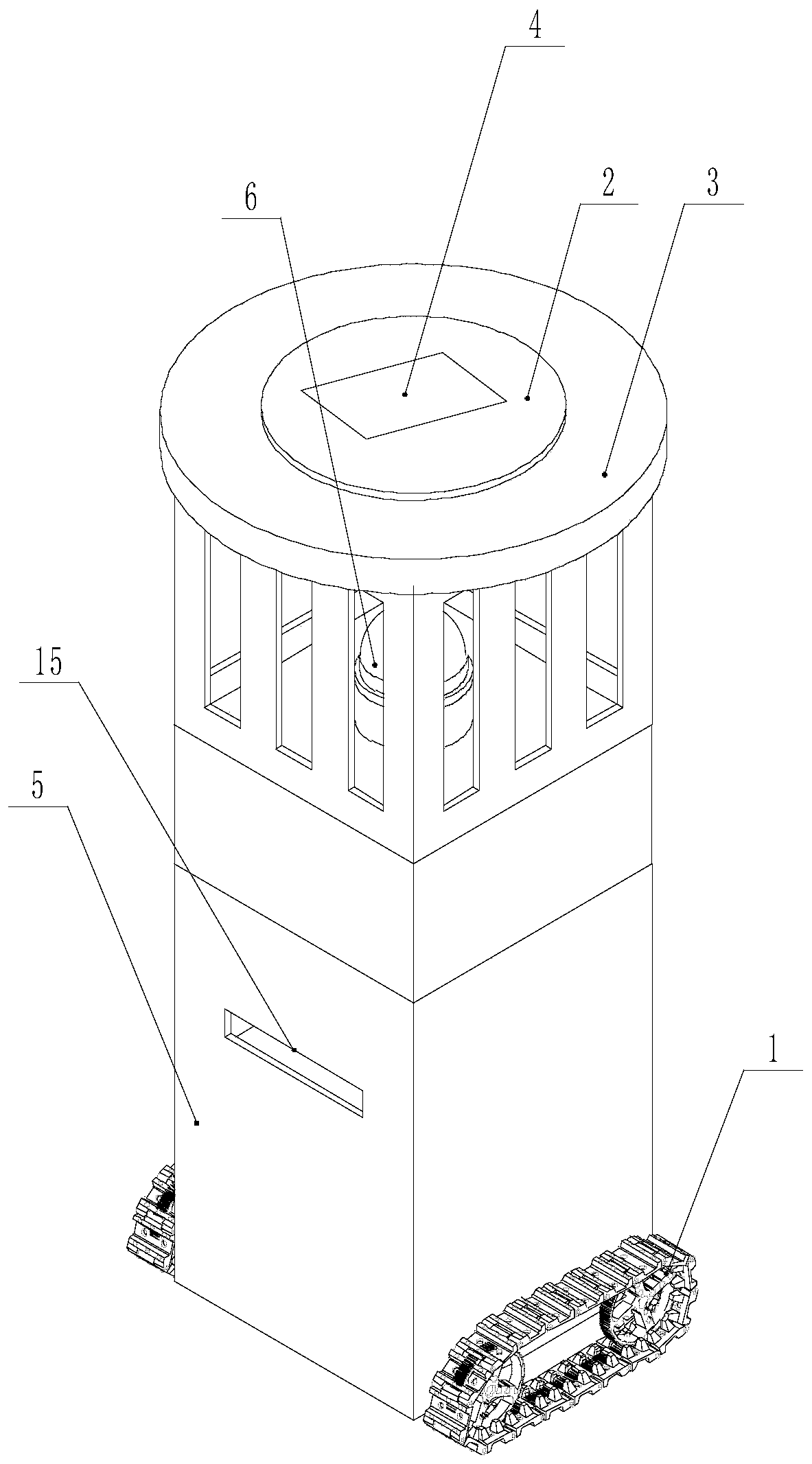 A tidal lane change system and method based on an absolute encoder