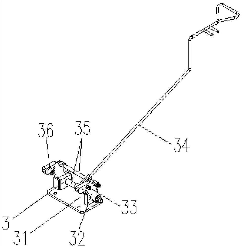 Rail alignment and limit device for maintenance lifts