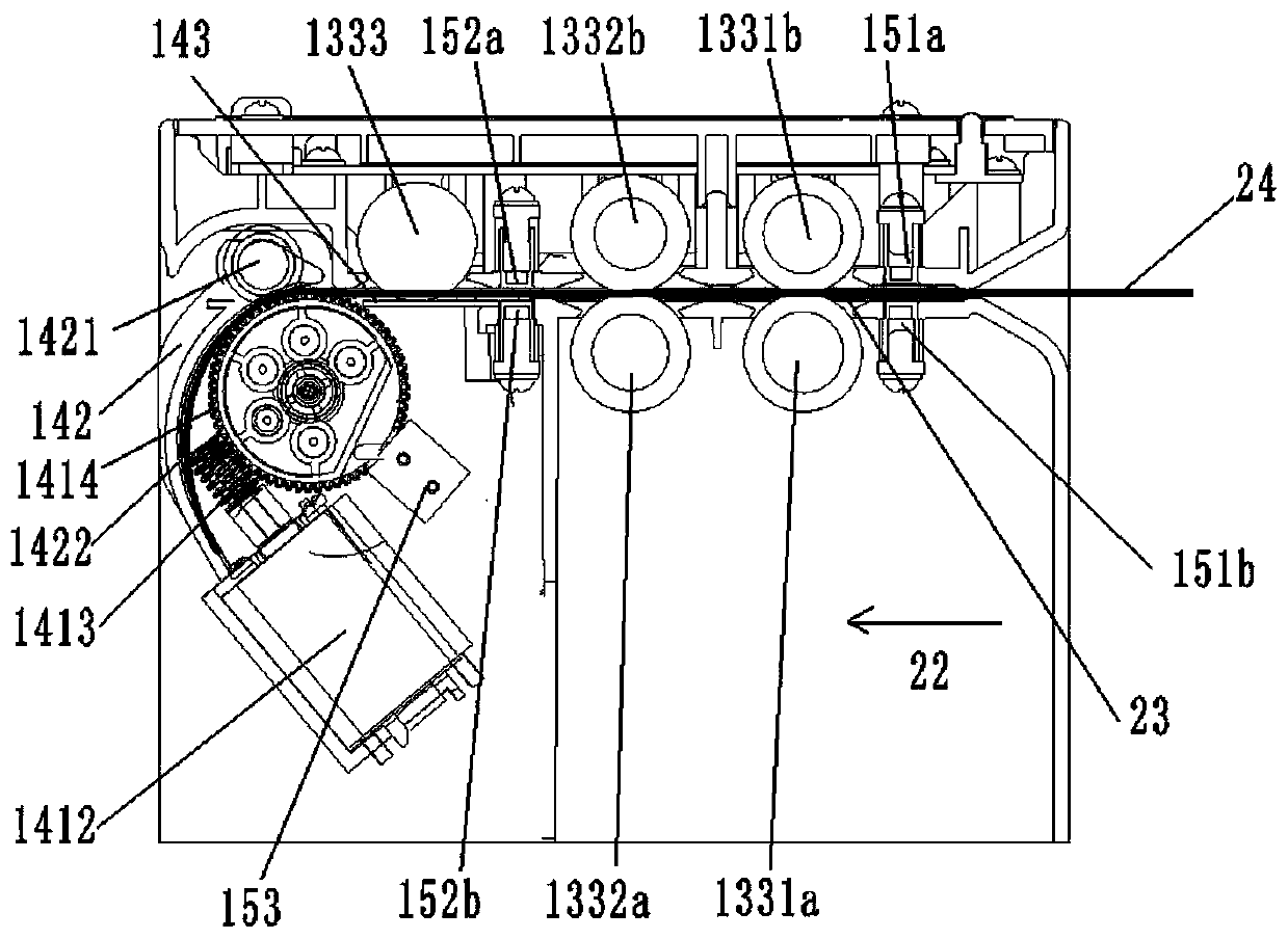 Control method of ticket distribution device and ticket distribution device