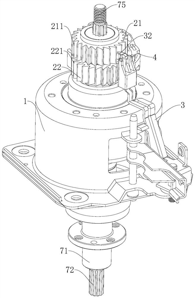 Clutch assembly and washing machine with same