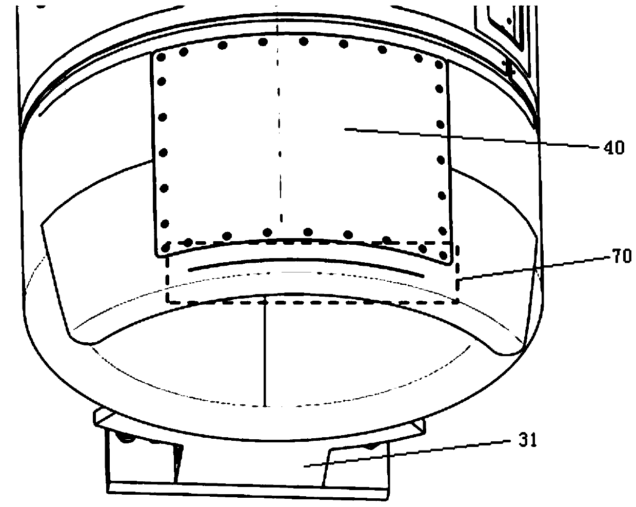 Wind tunnel test deflector