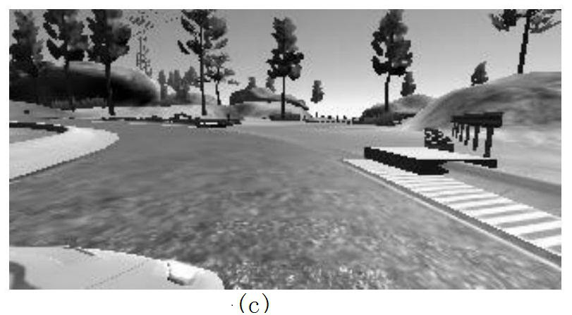 Automatic driving direction prediction method based on lightweight neural network