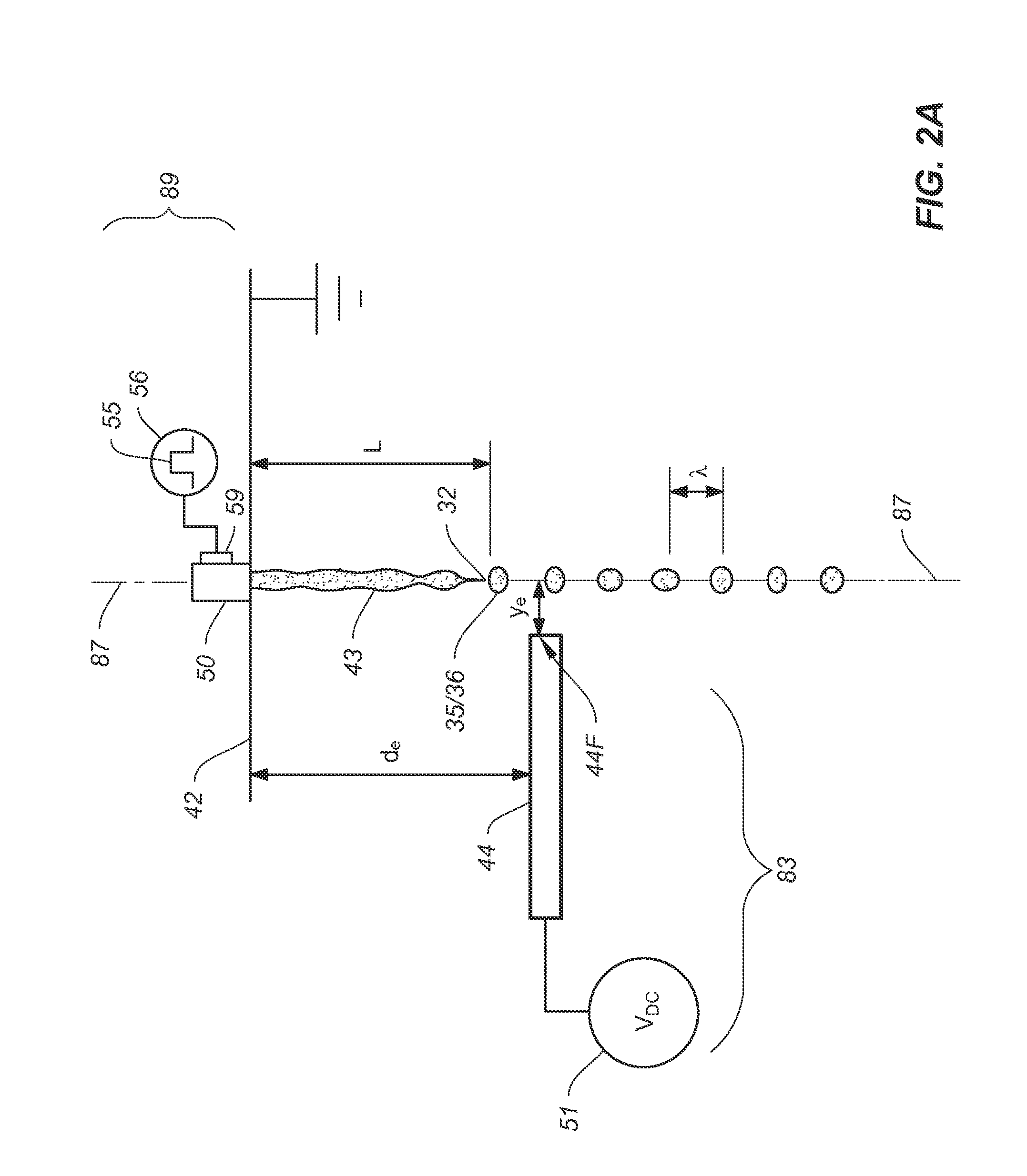 Drop placement error reduction in electrostatic printer