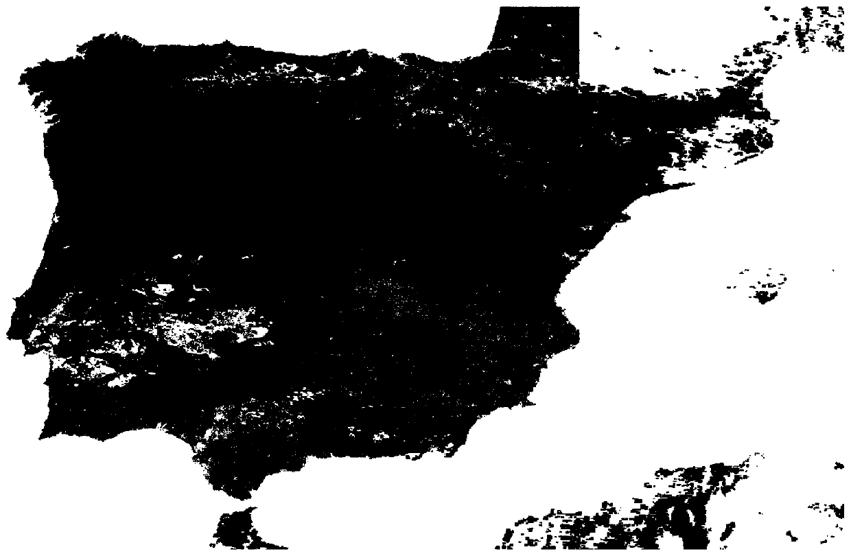 All-weather surface temperature generation method and device based on machine learning