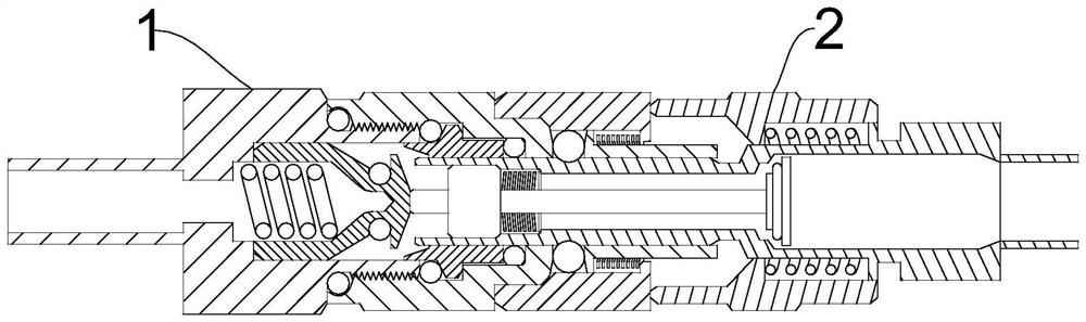 Drainage device for neurosurgery department