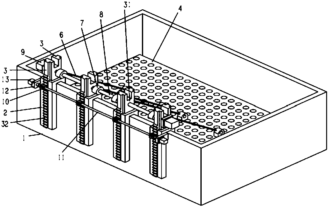 Efficient sewage sedimentation tank