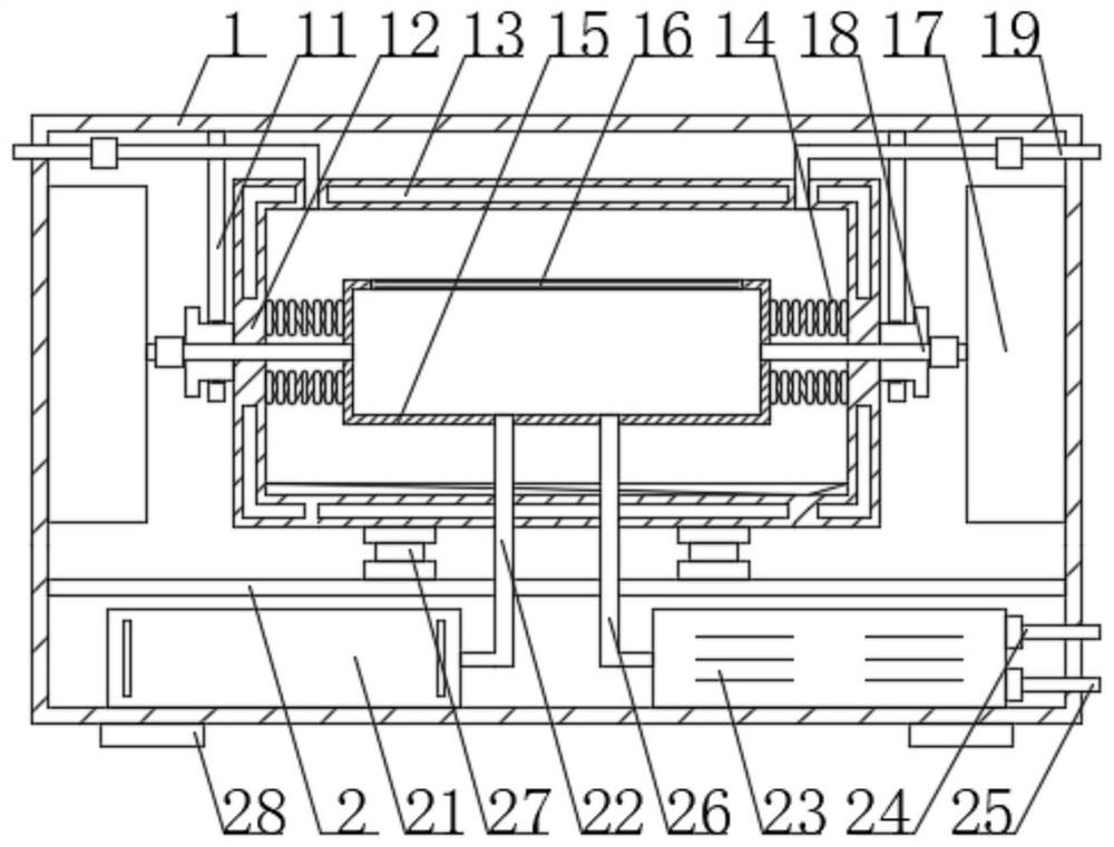 Intelligent exhaust explosion-proof hydrogen storage cabinet