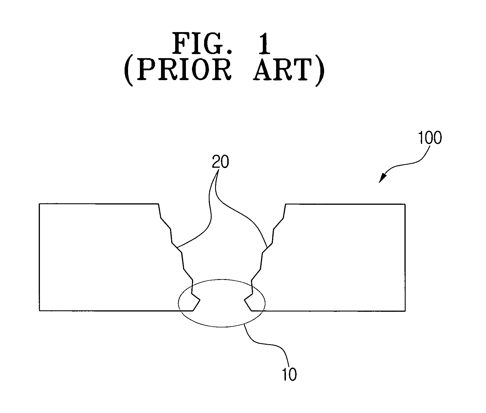 Method of forming a via hole through a glass wafer