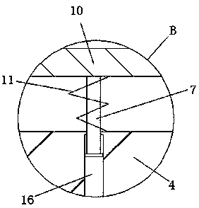 Medical intermediate sealing storing device