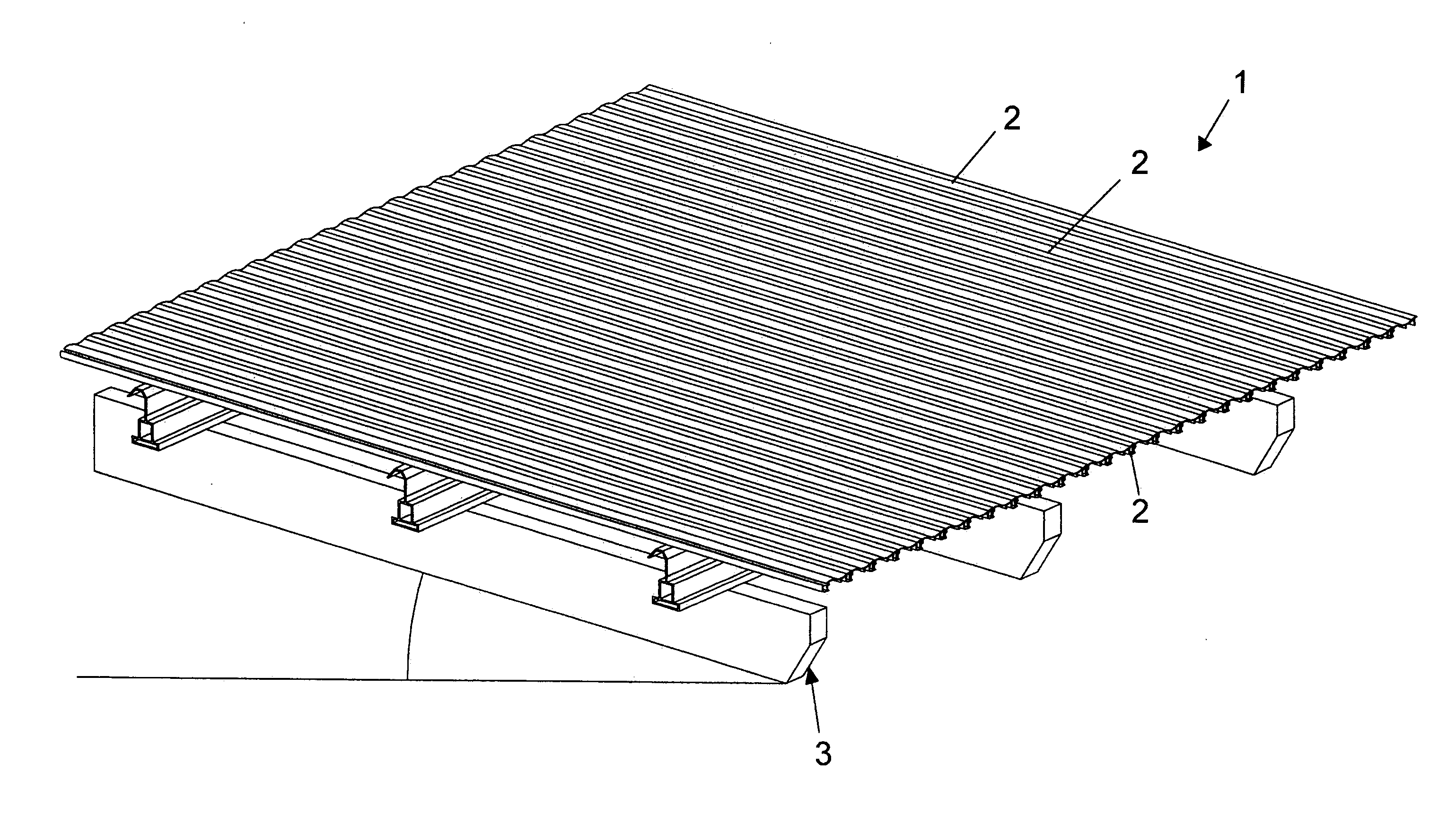 Openable covering construction for pergolas, verandas and the like