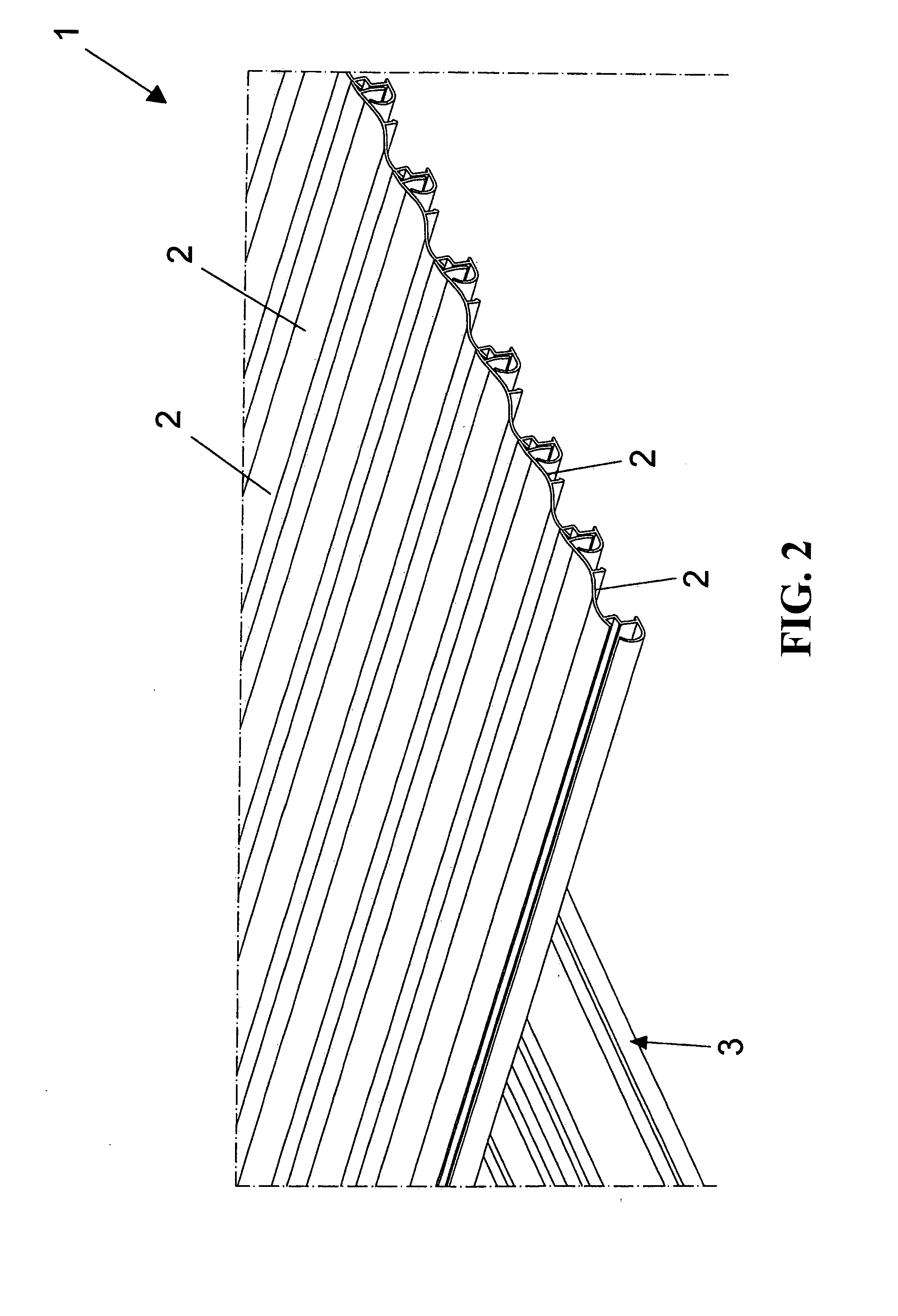 Openable covering construction for pergolas, verandas and the like