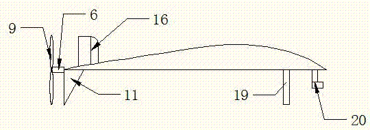 Flying wing type double-duct vertical taking-off and landing aircraft