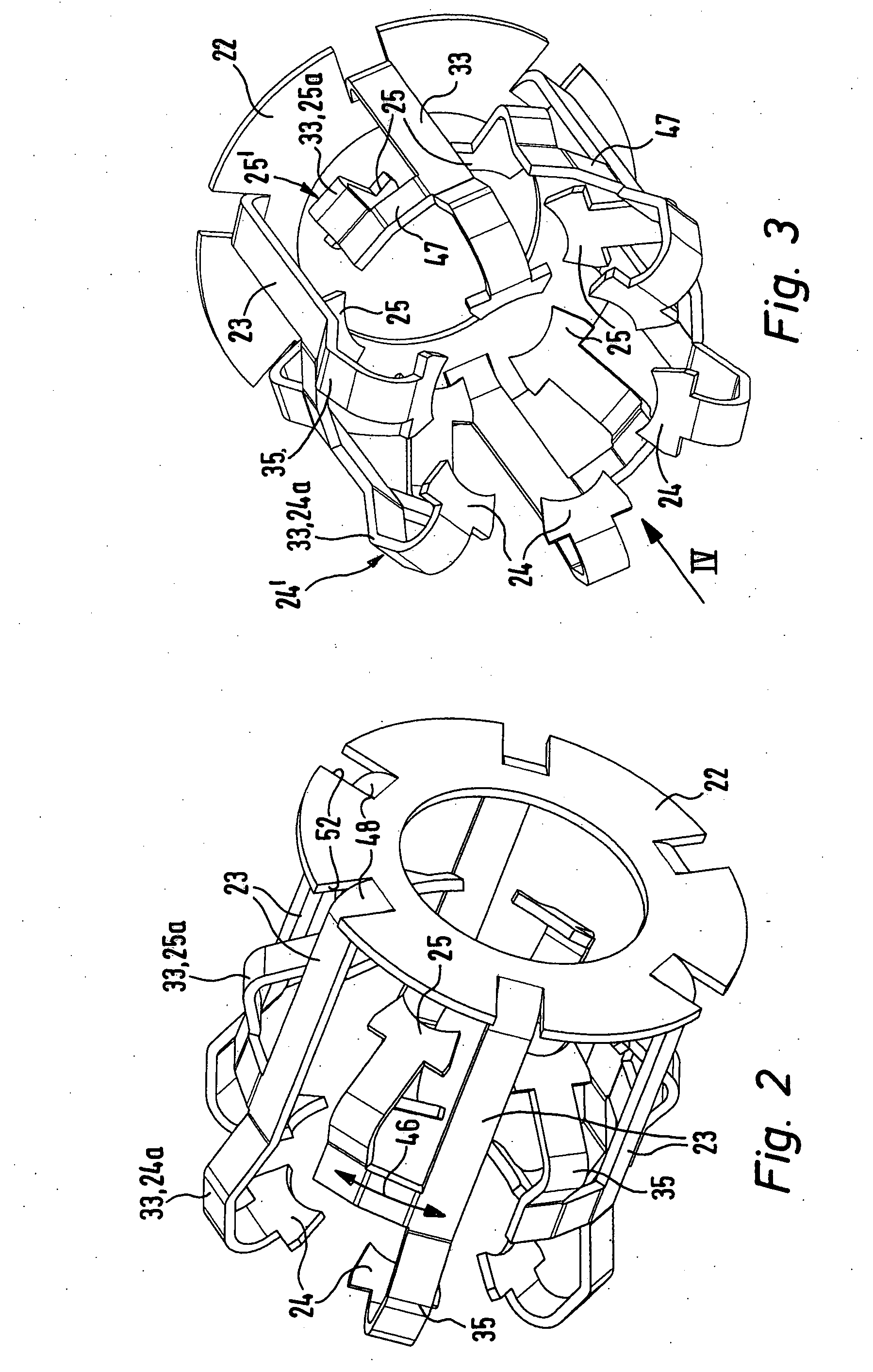 Coupling device for a fluid line