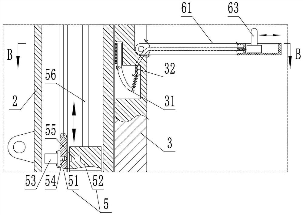 Nursing bed for assisting patients in lower limb rehabilitation training