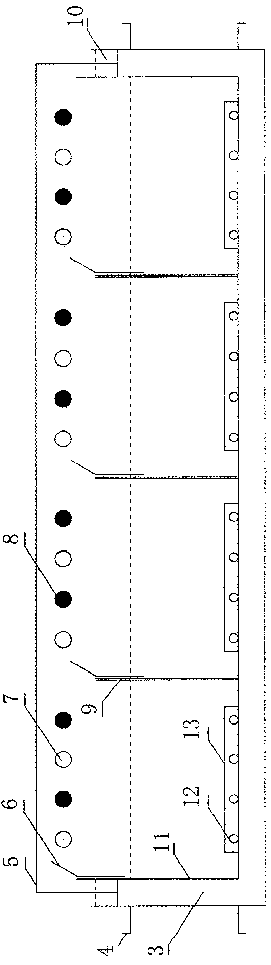 Closed runway pool type photobioreactor