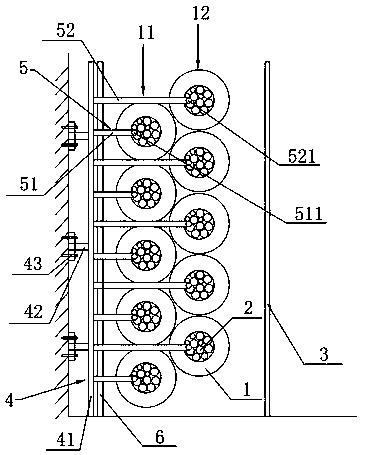 Tire type projectile collector