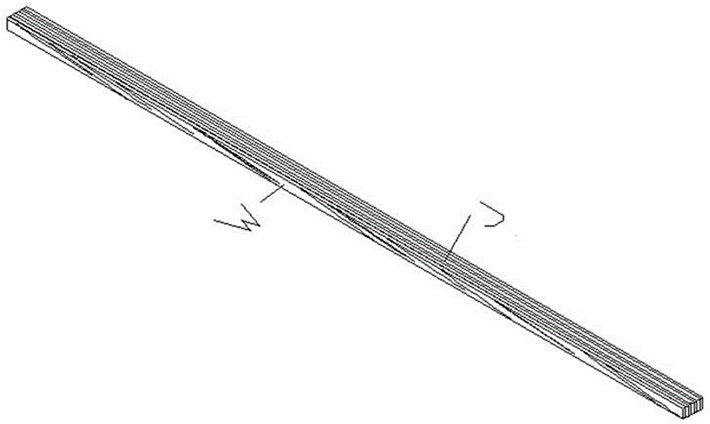 Manufacturing method for novel solid wood composite plate special for door pocket