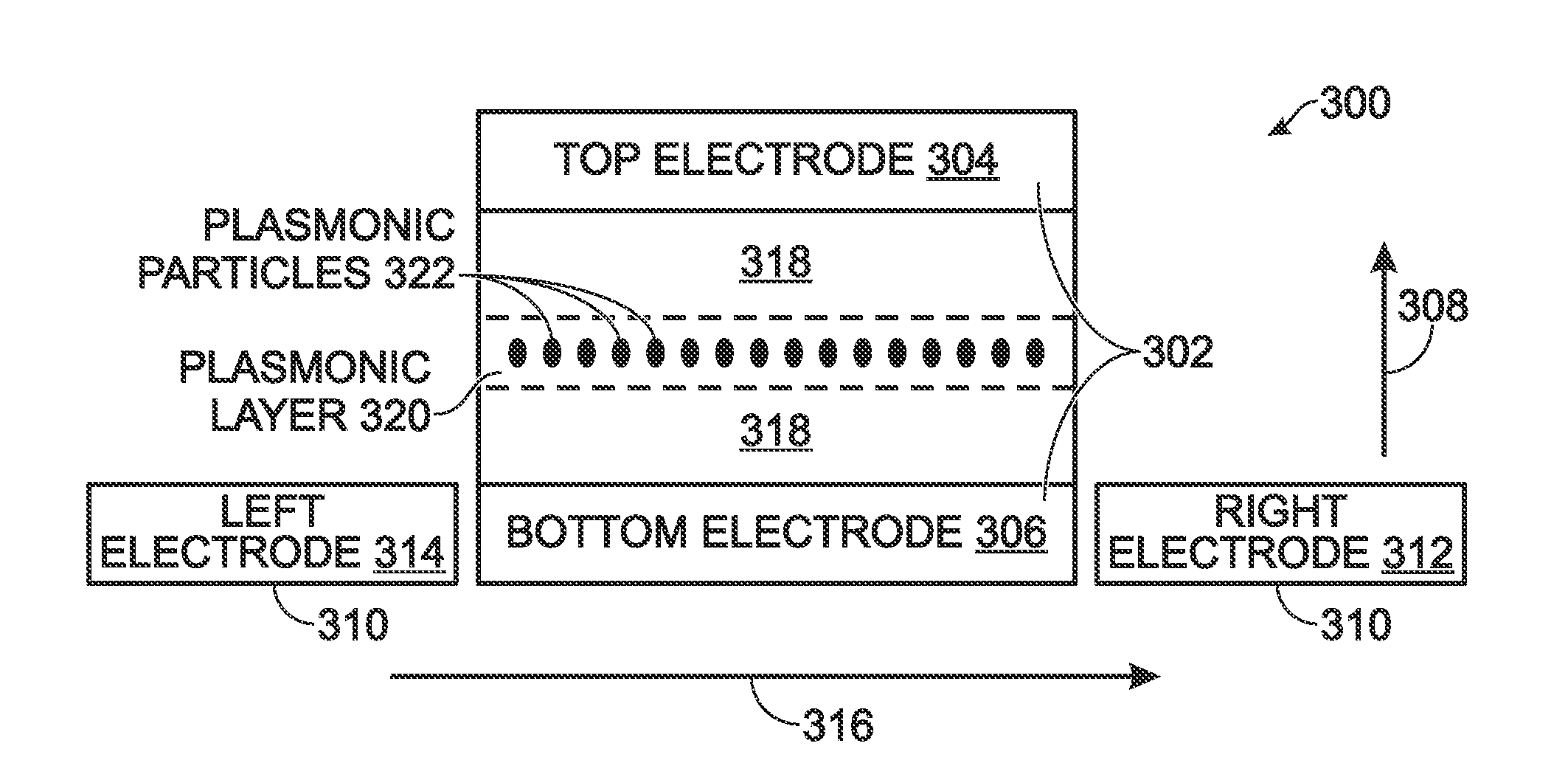 Plasmonic device tuned using liquid crystal molecule dipole control