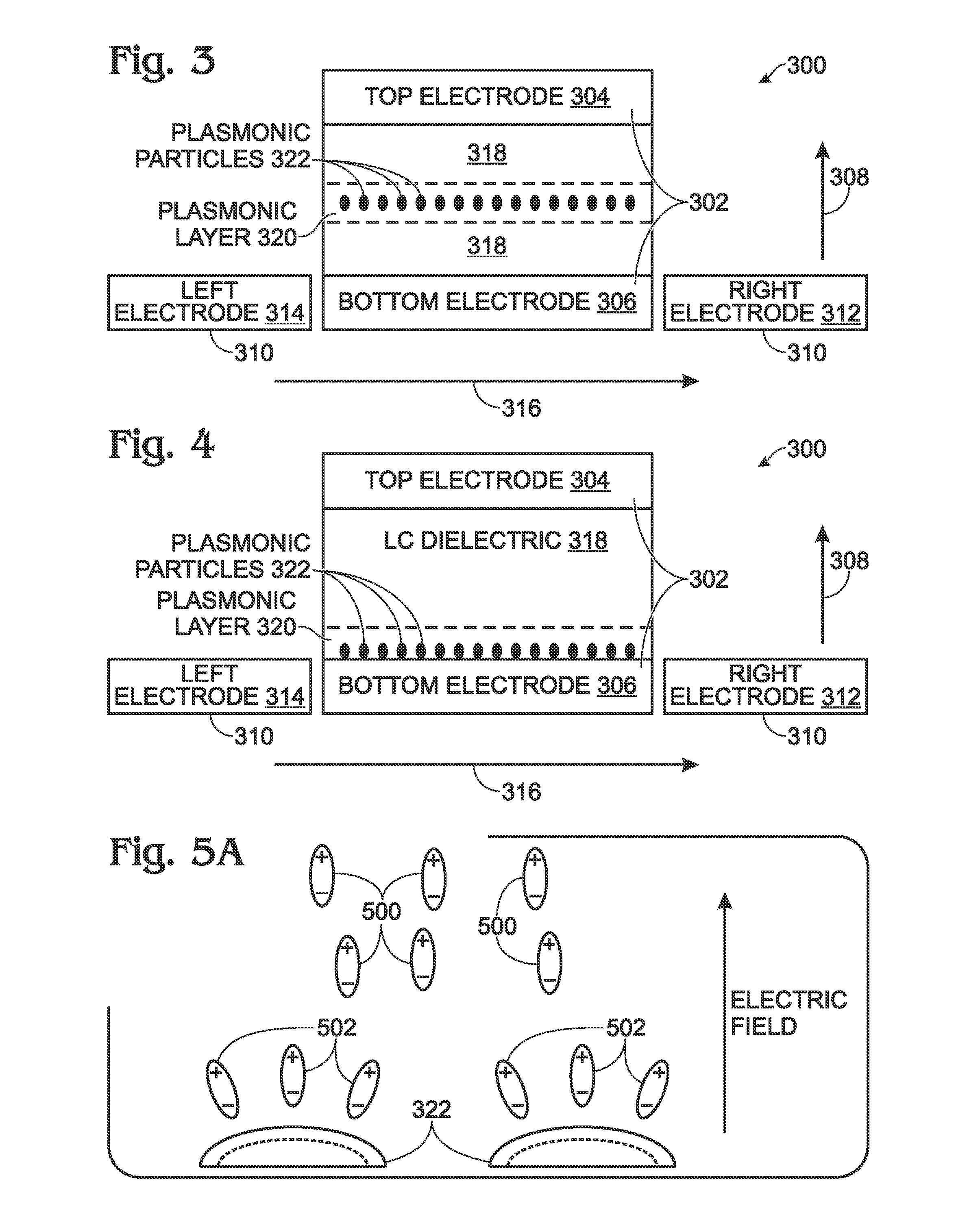 Plasmonic device tuned using liquid crystal molecule dipole control