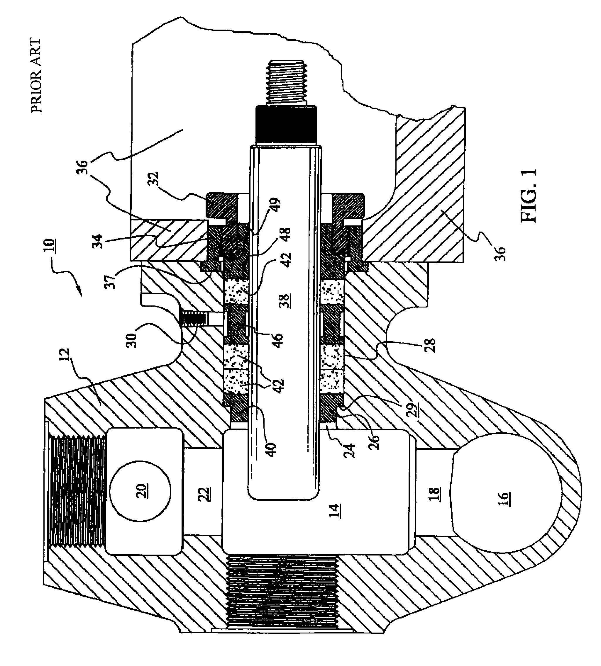 Packing cartridges and pressure-dampening elements for plunger-type pumps