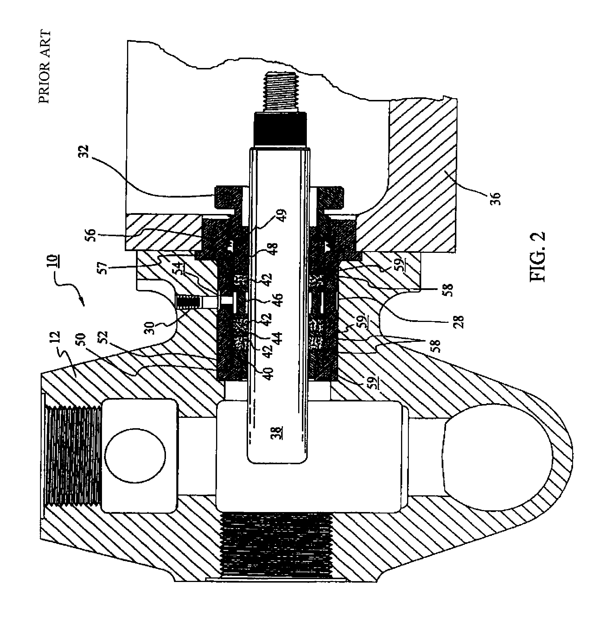 Packing cartridges and pressure-dampening elements for plunger-type pumps