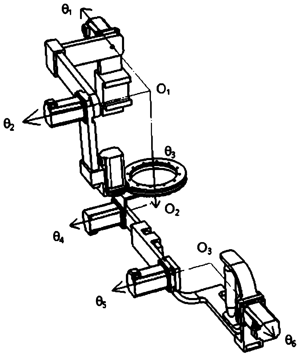 Upper limb multi-joint constant-speed training method based on spinor theory control