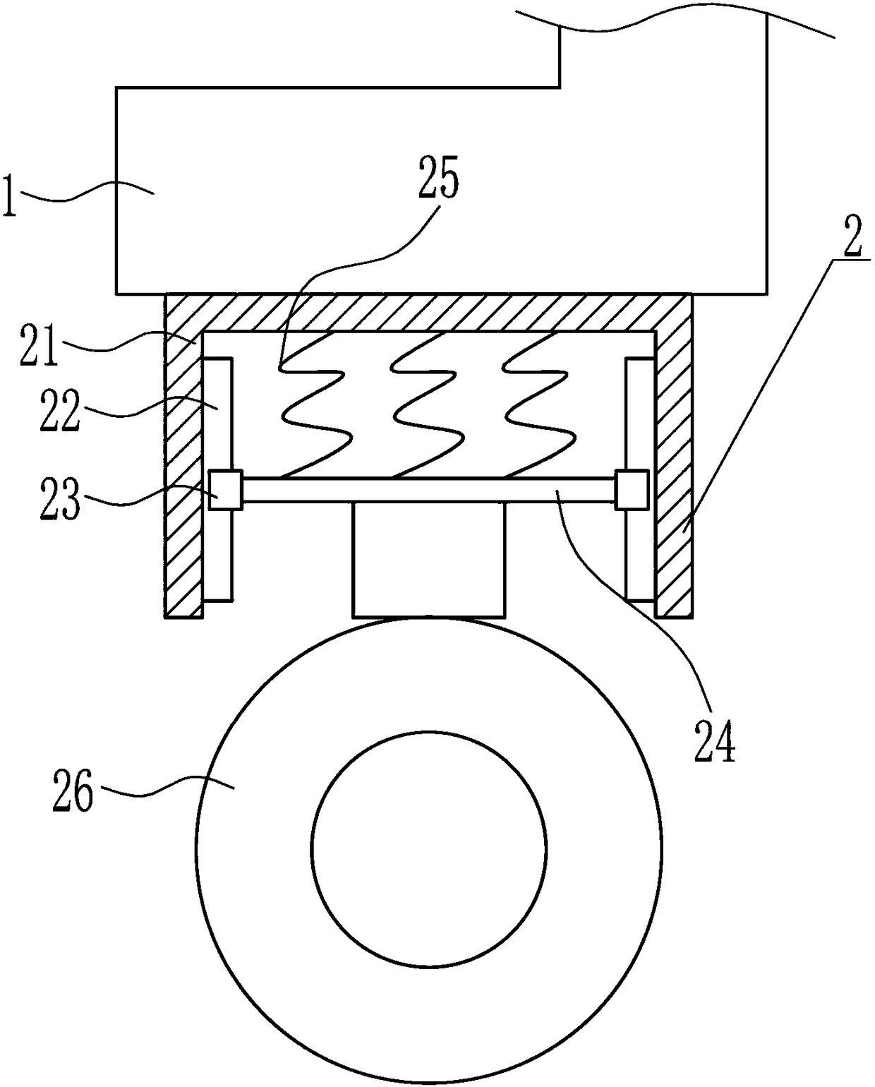 A high-safety rail maintenance device for intelligent parking equipment