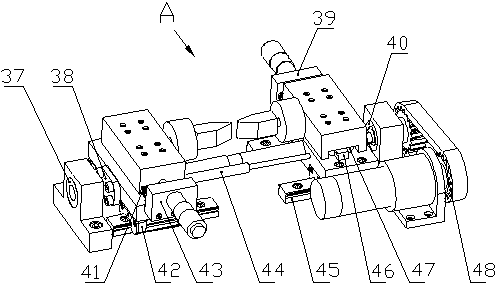 On-site testing platform for micromechanical property of material in shearing-torsion loading combination mode