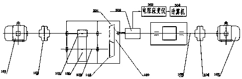 Double-disc type lubricating oil traction force testing machine