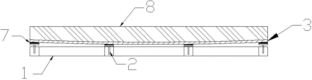 Curved surface reflector forming equipment and forming method thereof